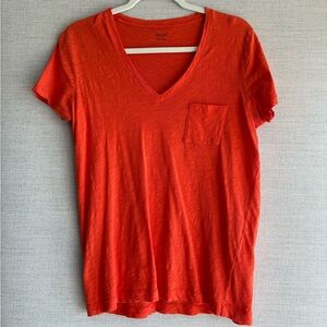 Madewell V-Neck Short Sleeve Tee